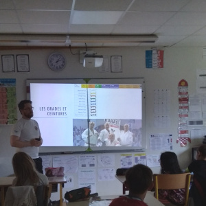 présentation en classe