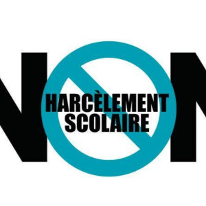 affiche contre le harcèlement scolaire
